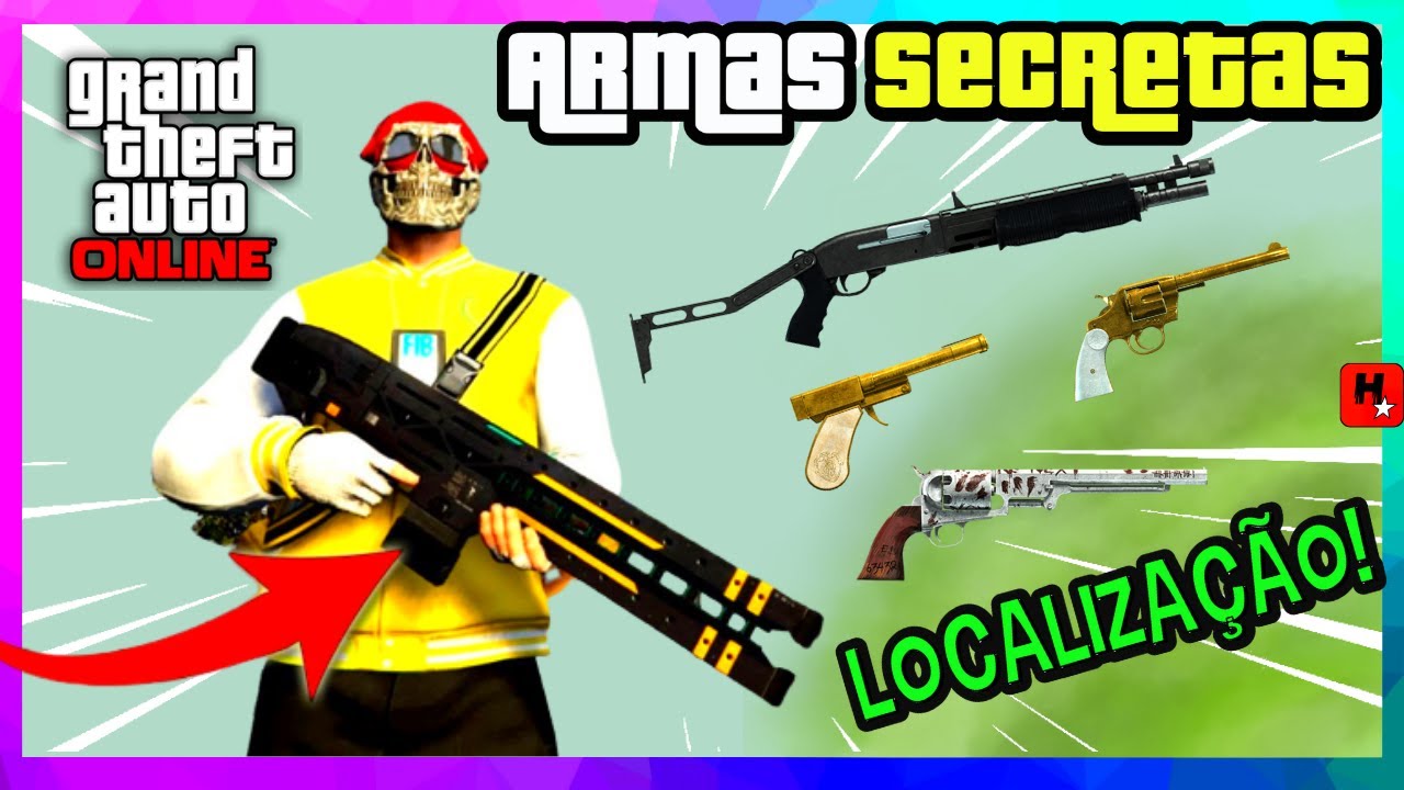 GTA V Glitch Liberar Arma de Choque no ONLINE *STUN GUN* Como Conseguir Arma  de Choque Sala Pública 